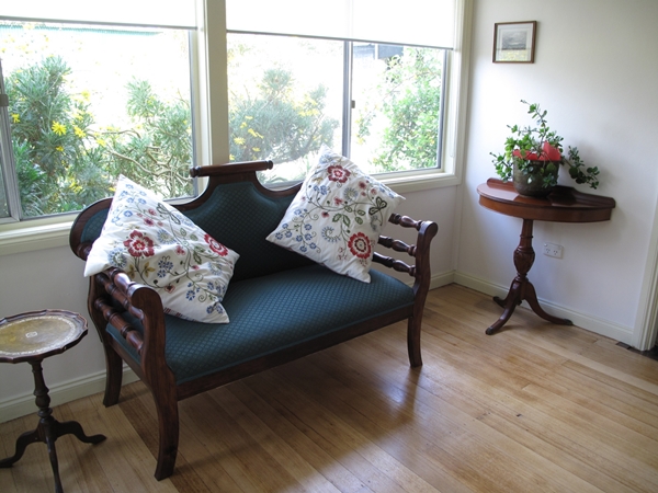 The sunroom at Tolka Cottage