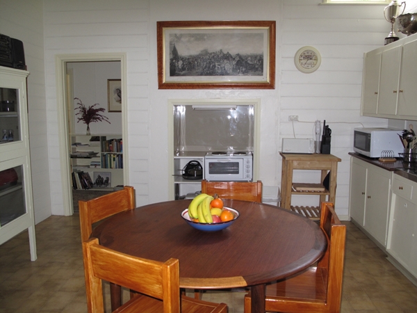 The kitchen at Tolka Cottage